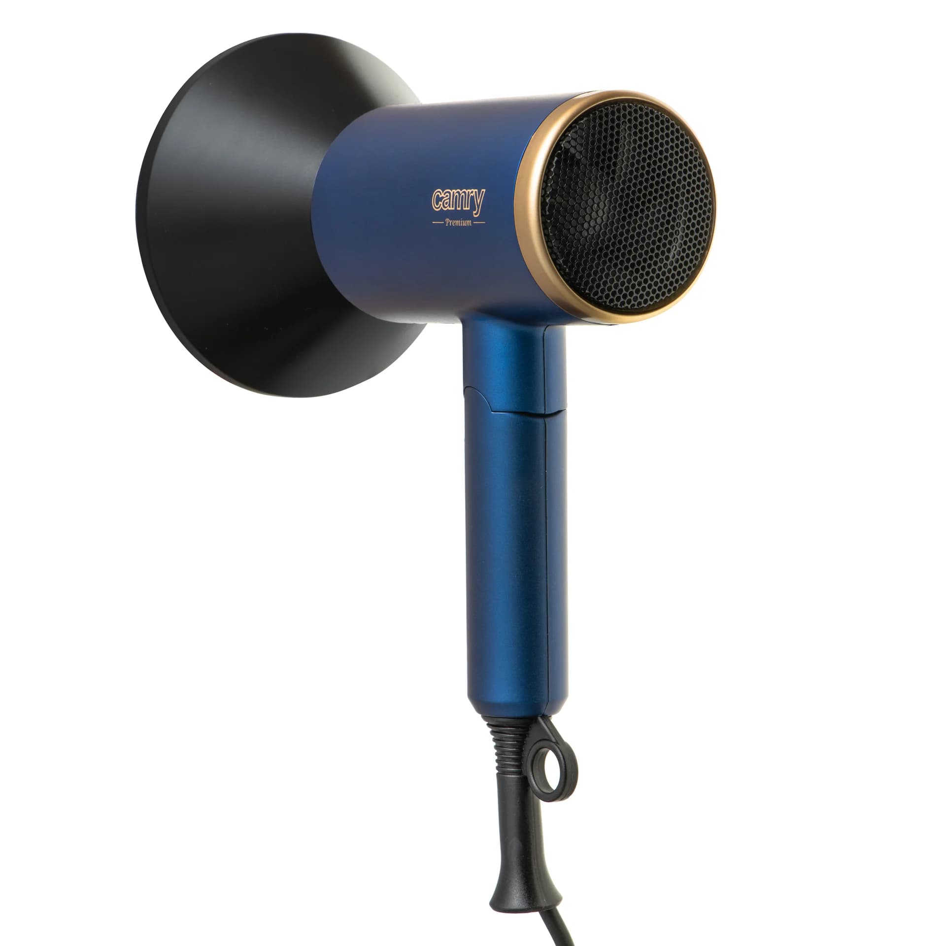 Camry   Hair Dryer   CR 2268   1800 W   Number of temperature settings 2   Ionic function   Diffuser nozzle   Blue/Gold - Image 7