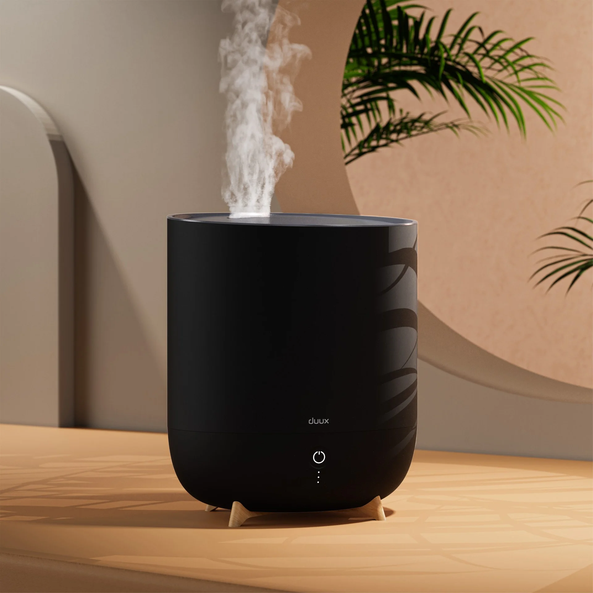 Duux Smart Humidifier Neo Water tank capacity 5 L Suitable for rooms up to 50 m² Ultrasonic Humidification capacity 500 ml/hr Black - Image 10