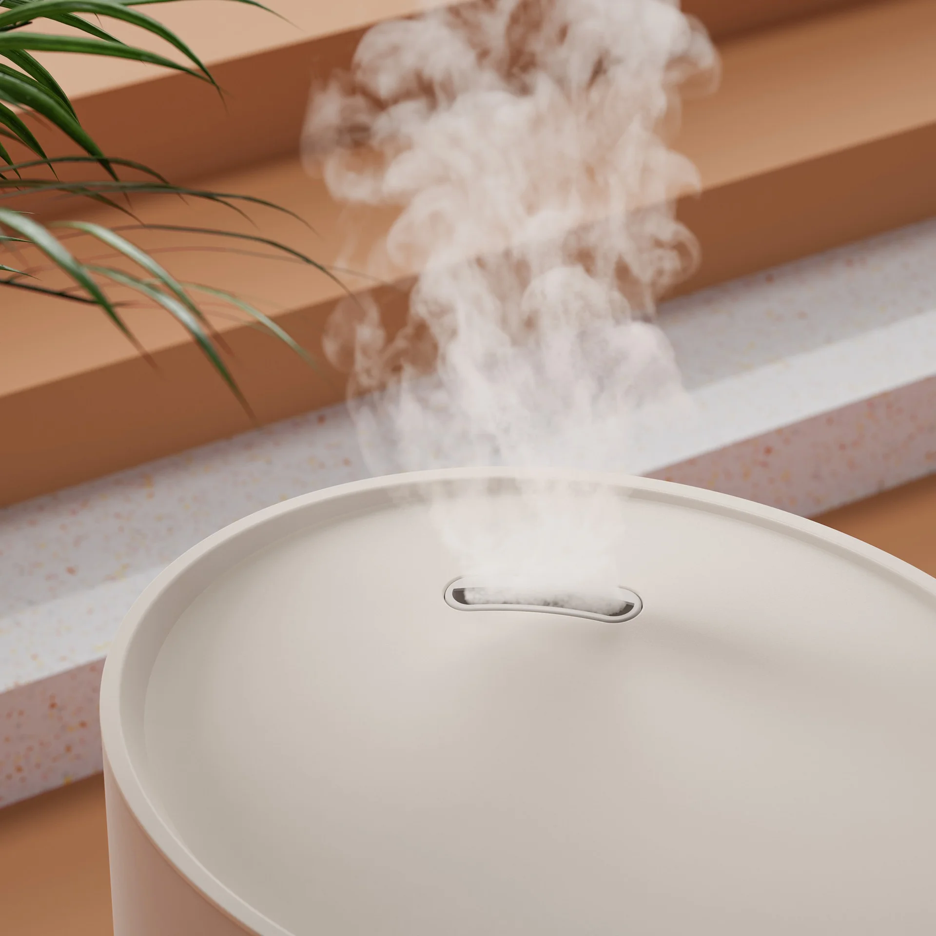 Duux Smart Humidifier Neo Water tank capacity 5 L Suitable for rooms up to 50 m² Ultrasonic Humidification capacity 500 ml/hr Greige - Image 8