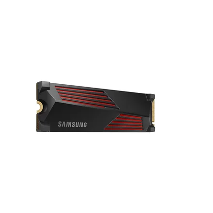 Samsung   990 PRO with Heatsink   4000 GB   SSD form factor M.2 2280   Solid-state drive interface M.2 NVME   Read speed 7450 MB/s   Write speed 6900 MB/s - Image 4