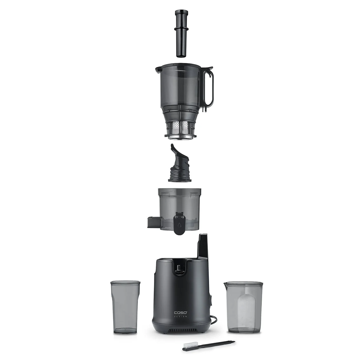 Caso   Design Slow Juicer   SJW 600 XL   Type  Slow Juicer   Black   250 W   Number of speeds 1   40 RPM - Image 11