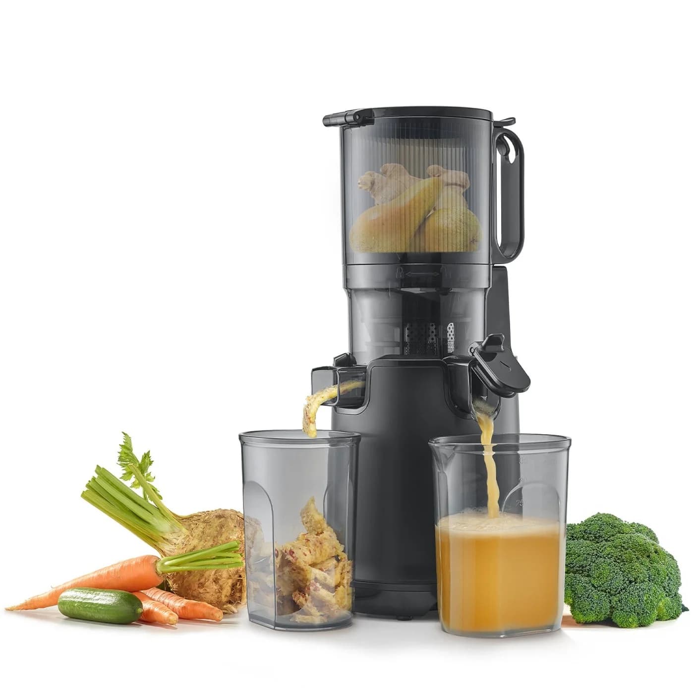 Caso   Design Slow Juicer   SJW 600 XL   Type  Slow Juicer   Black   250 W   Number of speeds 1   40 RPM - Image 12
