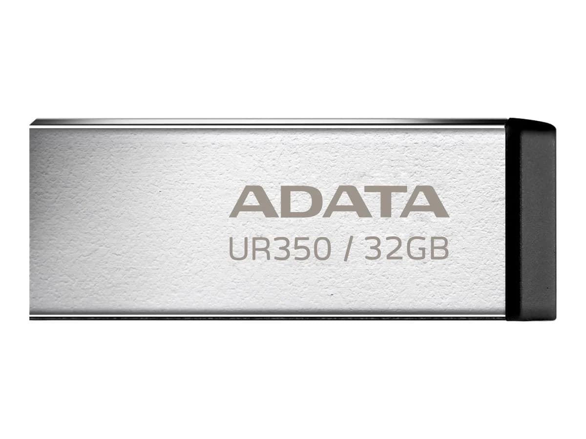 ADATA   USB Flash Drive   UR350   32 GB   USB 3.2 Gen1   Black - Image 2