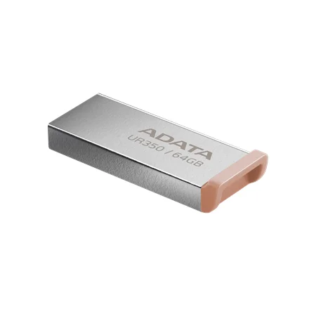 ADATA   USB Flash Drive   UR350   64 GB   USB 3.2 Gen1   Brown - Image 2