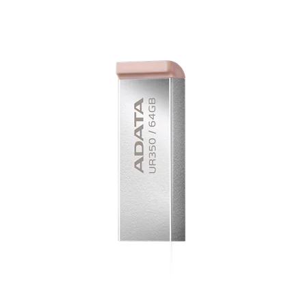 ADATA   USB Flash Drive   UR350   64 GB   USB 3.2 Gen1   Brown - Image 3