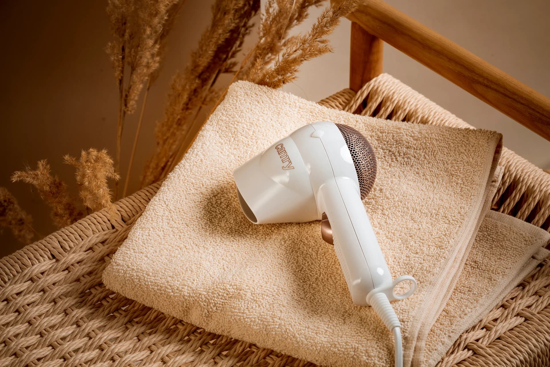 Camry Hair Dryer CR 2257 1400 W Number of temperature settings 1 White - Image 8