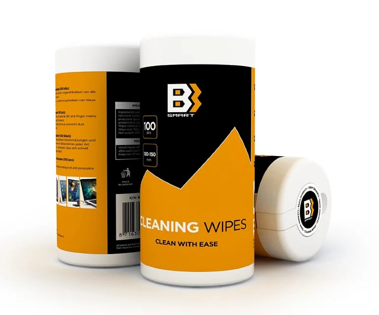 Gembird   Cleaning Wet Wipes (100 pcs)   BB-WW100   Cleaning wipes (100 pcs) - Image 1