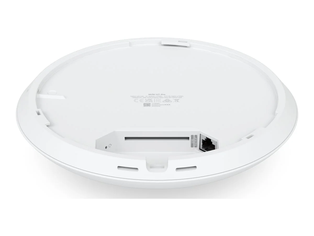 Ubiquiti   WiFi 7 Access Point   Unifi U7 Pro   802.11ac   10/100/1000 Mbit/s   Ethernet LAN (RJ-45) ports 1   MU-MiMO Yes   PoE in - Image 6