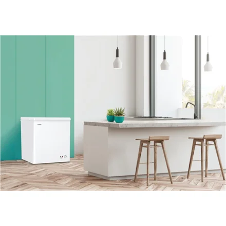 Candy   Freezer   CCHH 100E   Energy efficiency class E   Chest   Free standing   Height 84.5 cm   Total net capacity 97 L   White - Image 4