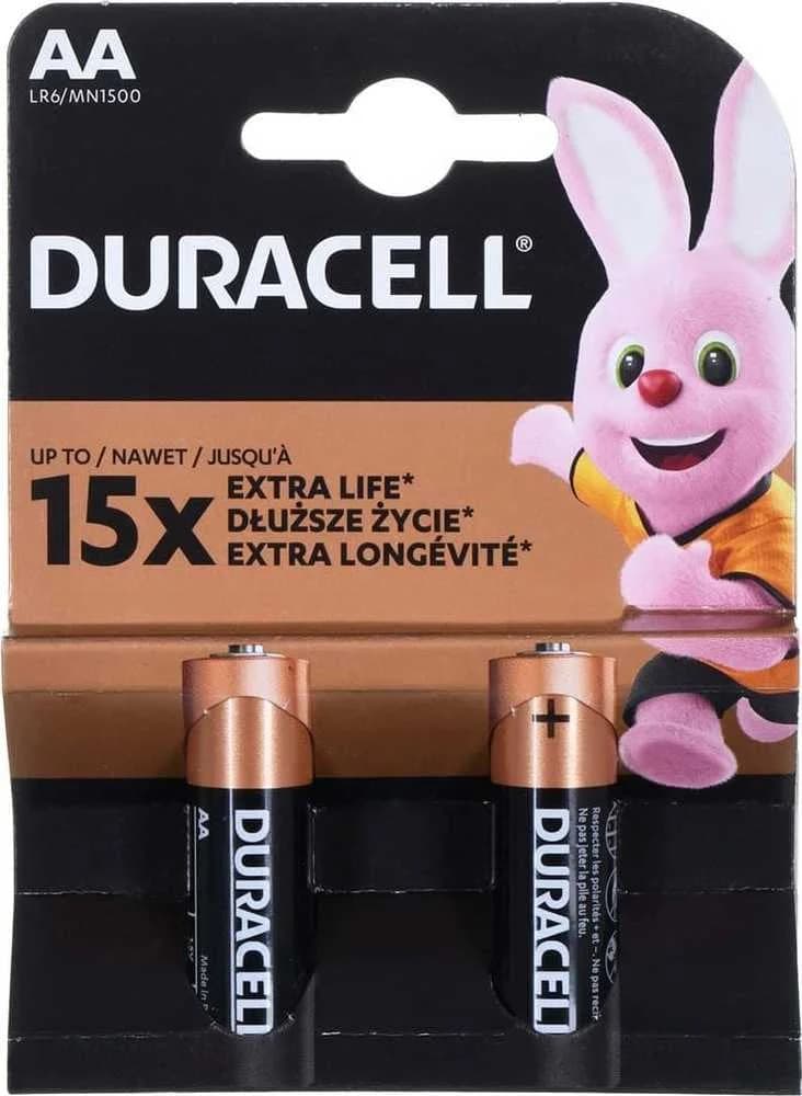 Duracell   Basic MN1500 BL2   AA - Image 1