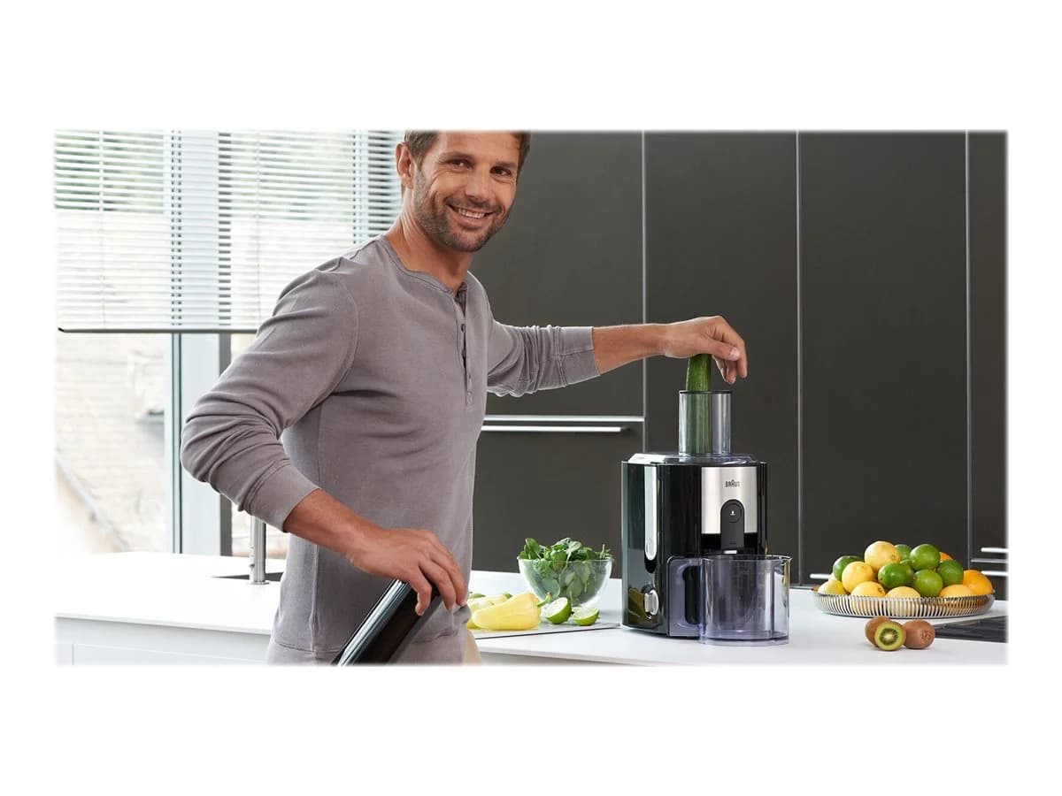 Braun   J 500 Multiquick 5   Type Juicer   Black   900 W   Number of speeds 2 - Image 5