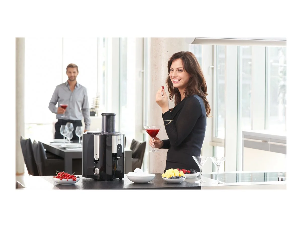 Braun   J 500 Multiquick 5   Type Juicer   Black   900 W   Number of speeds 2 - Image 6