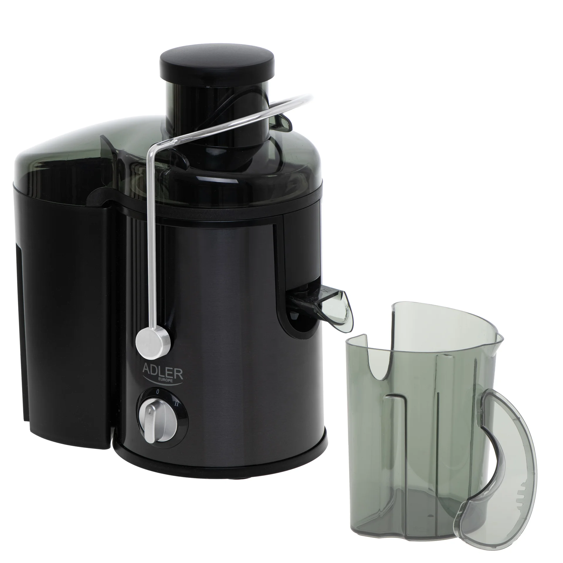 Adler AD 4132 Type Juicer maker Dark Inox 800 W Number of speeds 3 - Image 3
