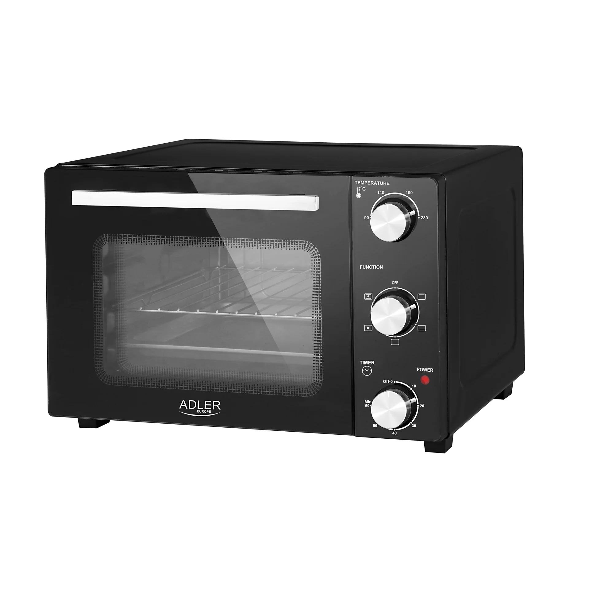 Adler Electric Oven   AD 6024   22 L   1300 W   Black - Image 1