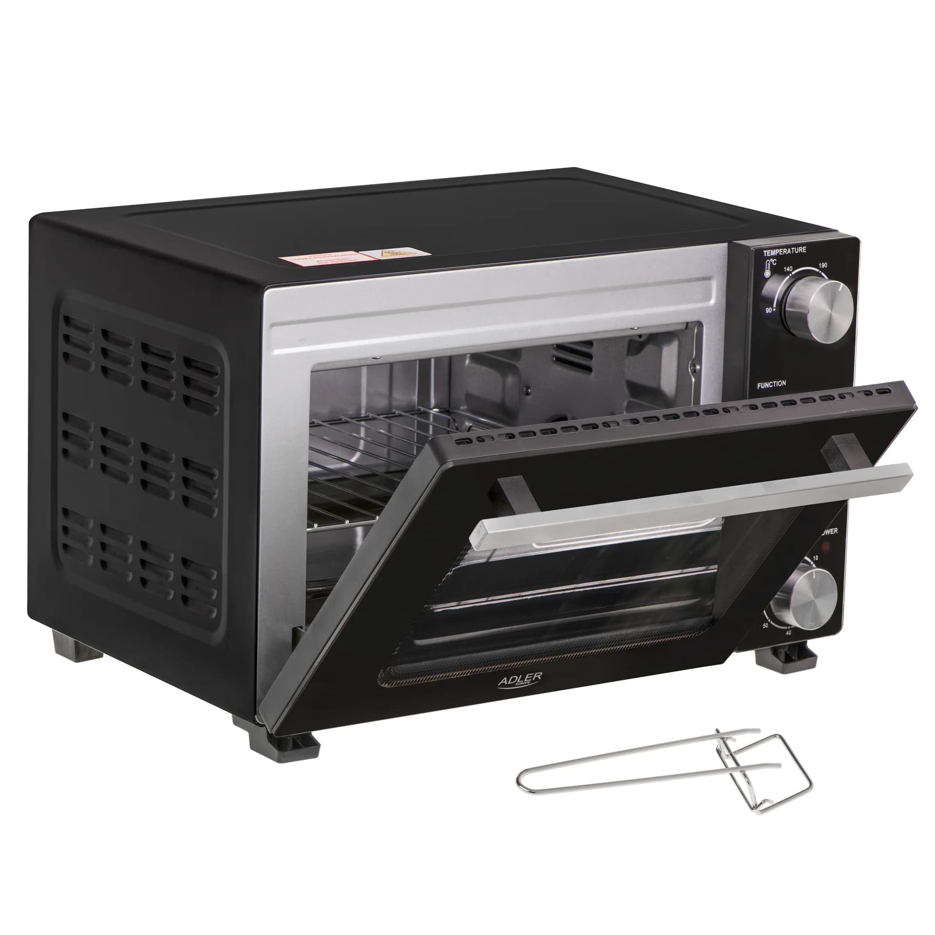 Adler Electric Oven   AD 6024   22 L   1300 W   Black - Image 4