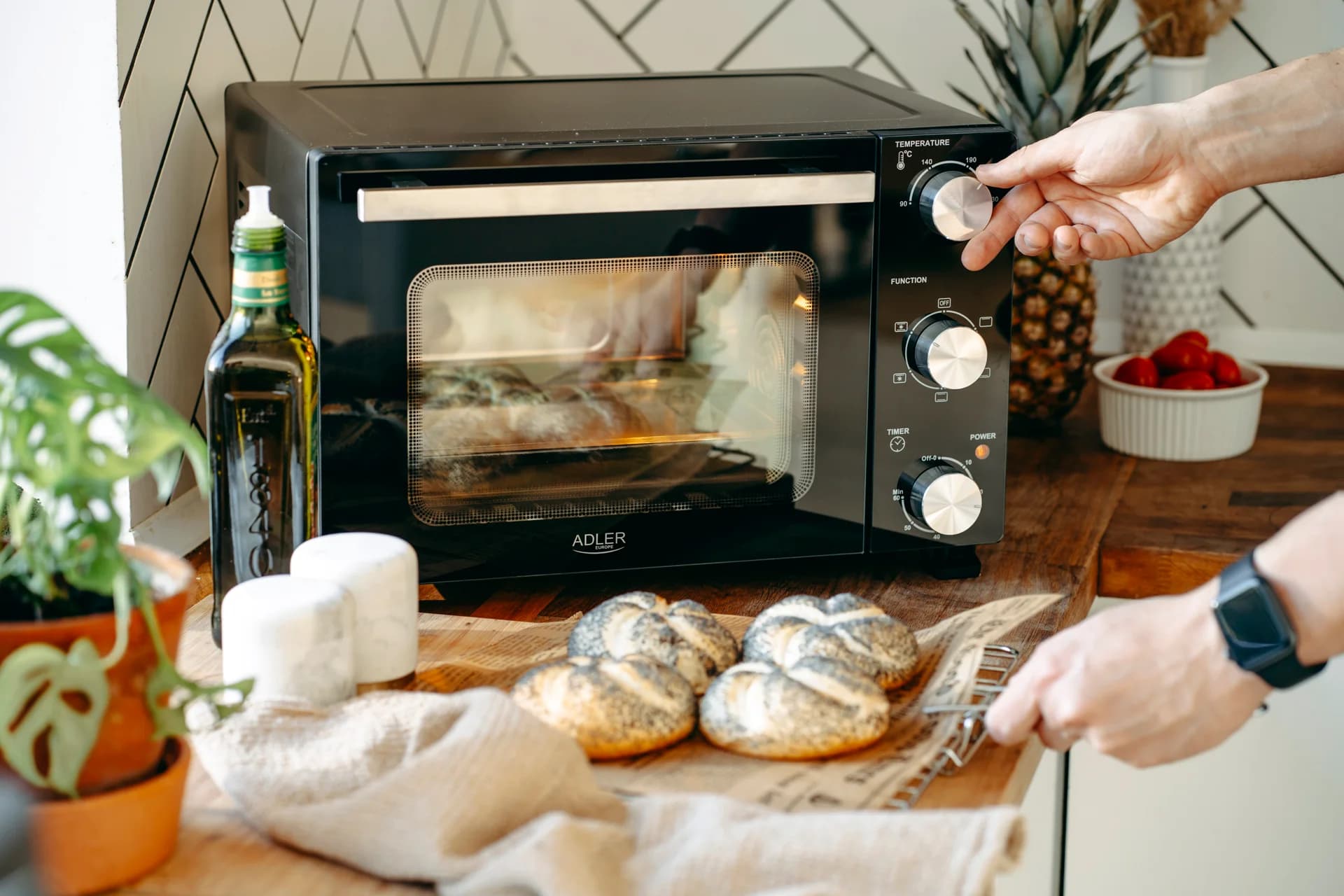 Adler Electric Oven   AD 6024   22 L   1300 W   Black - Image 9