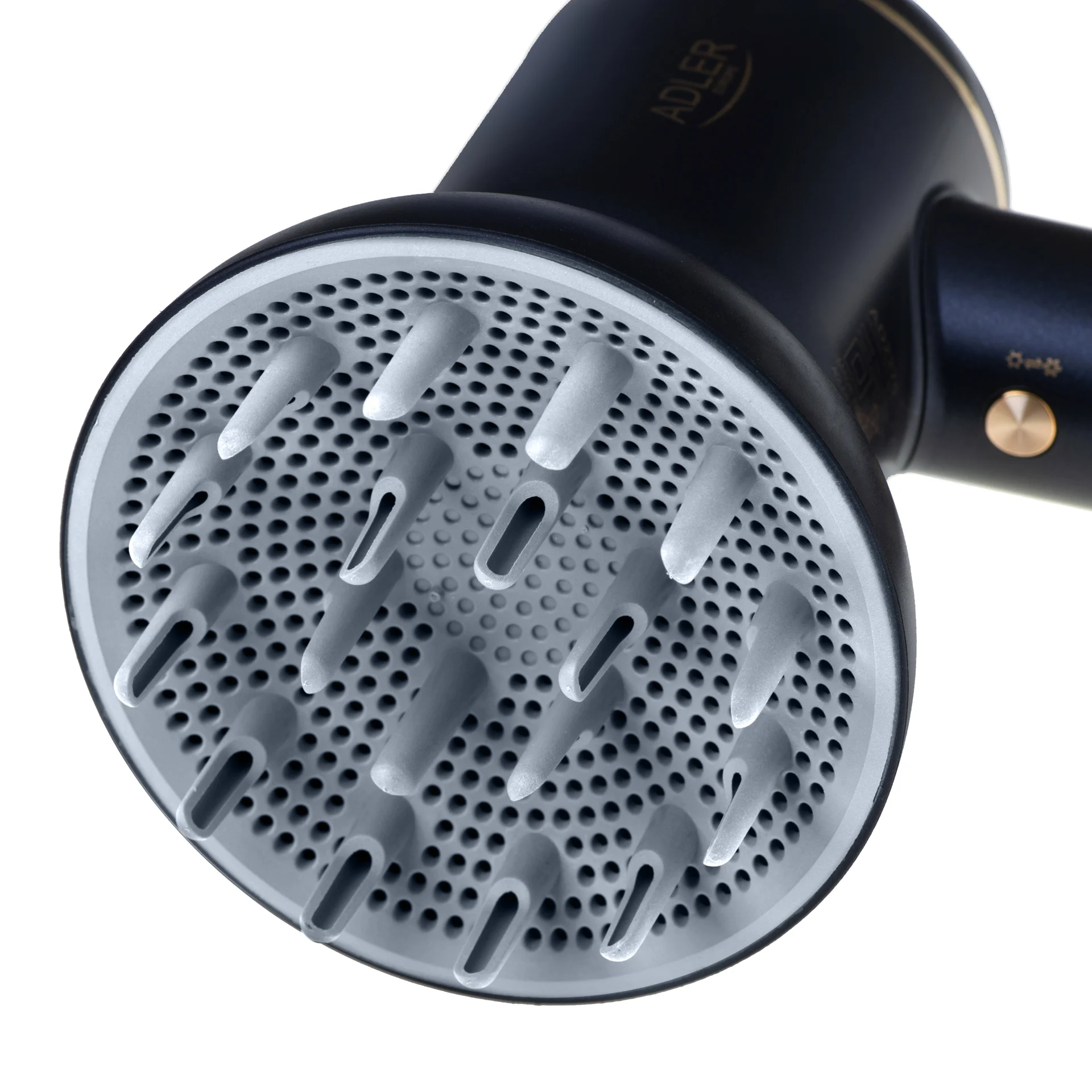 Adler Hair Dryer   AD 2270 SUPERSPEED   1600 W   Number of temperature settings 3   Ionic function   Diffuser nozzle   Blue - Image 5