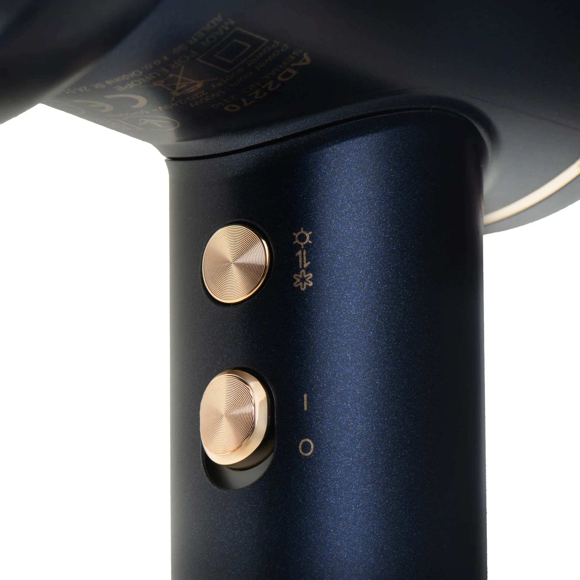 Adler Hair Dryer   AD 2270 SUPERSPEED   1600 W   Number of temperature settings 3   Ionic function   Diffuser nozzle   Blue - Image 6