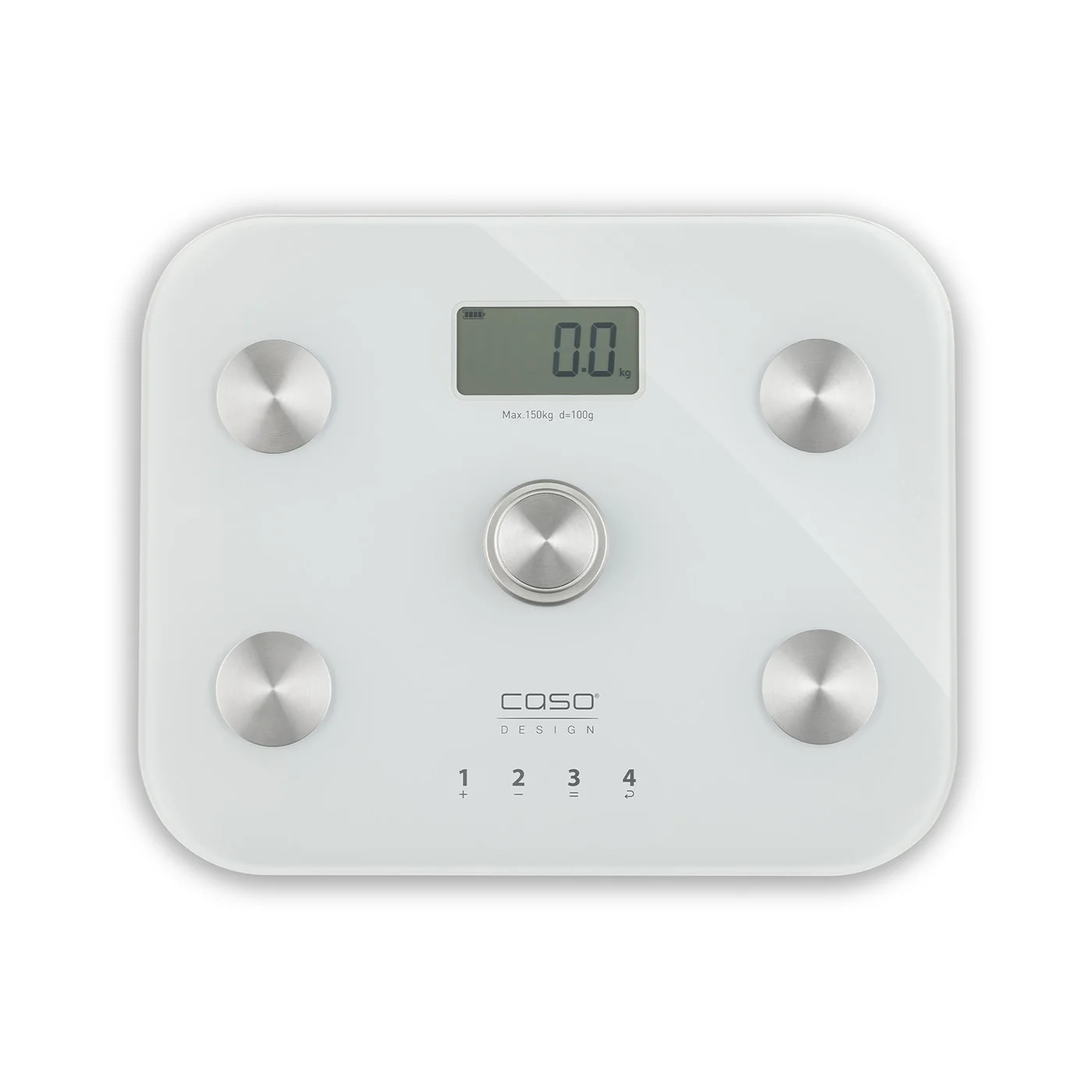 Caso   Scale   BodyEnergy Fit   Maximum weight (capacity) 150 kg   Accuracy 100 g   White - Image 3