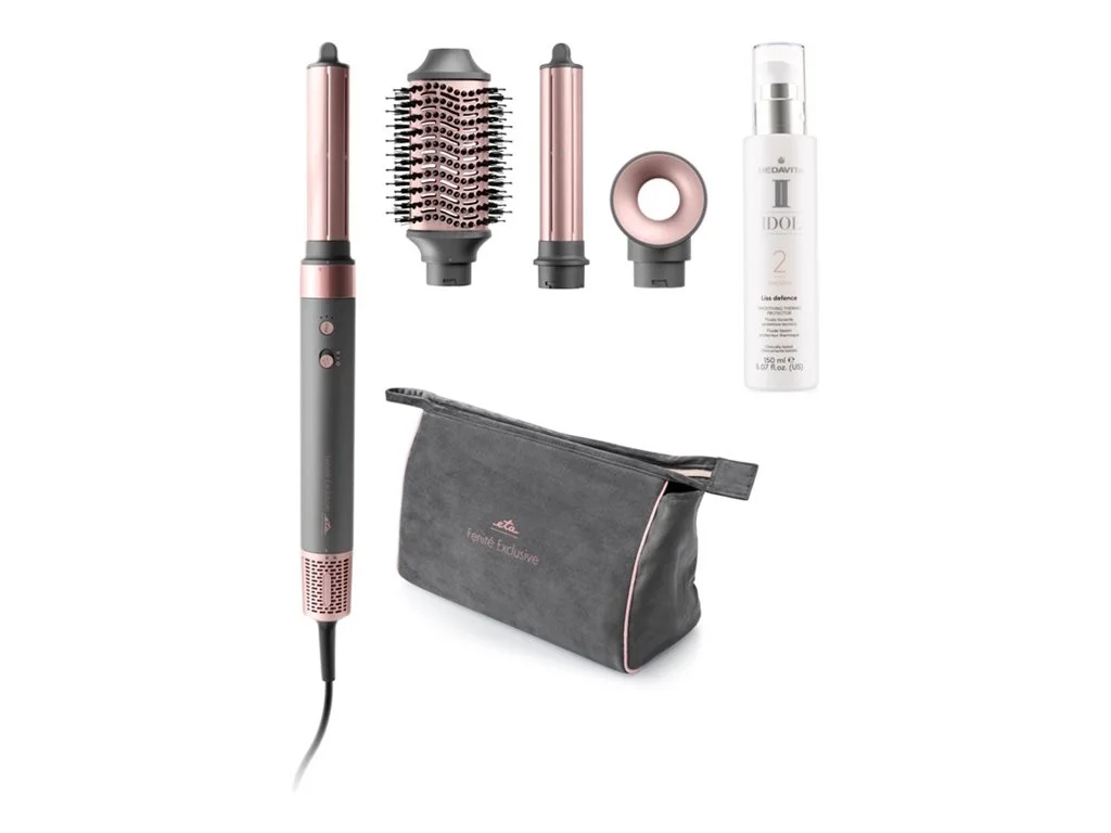 ETA   Multifunctional Hot Air Styler   ETA032390000 Fenité Exclusive   Ion conditioning   Number of heating levels 3   1400 W   Gray - Image 2