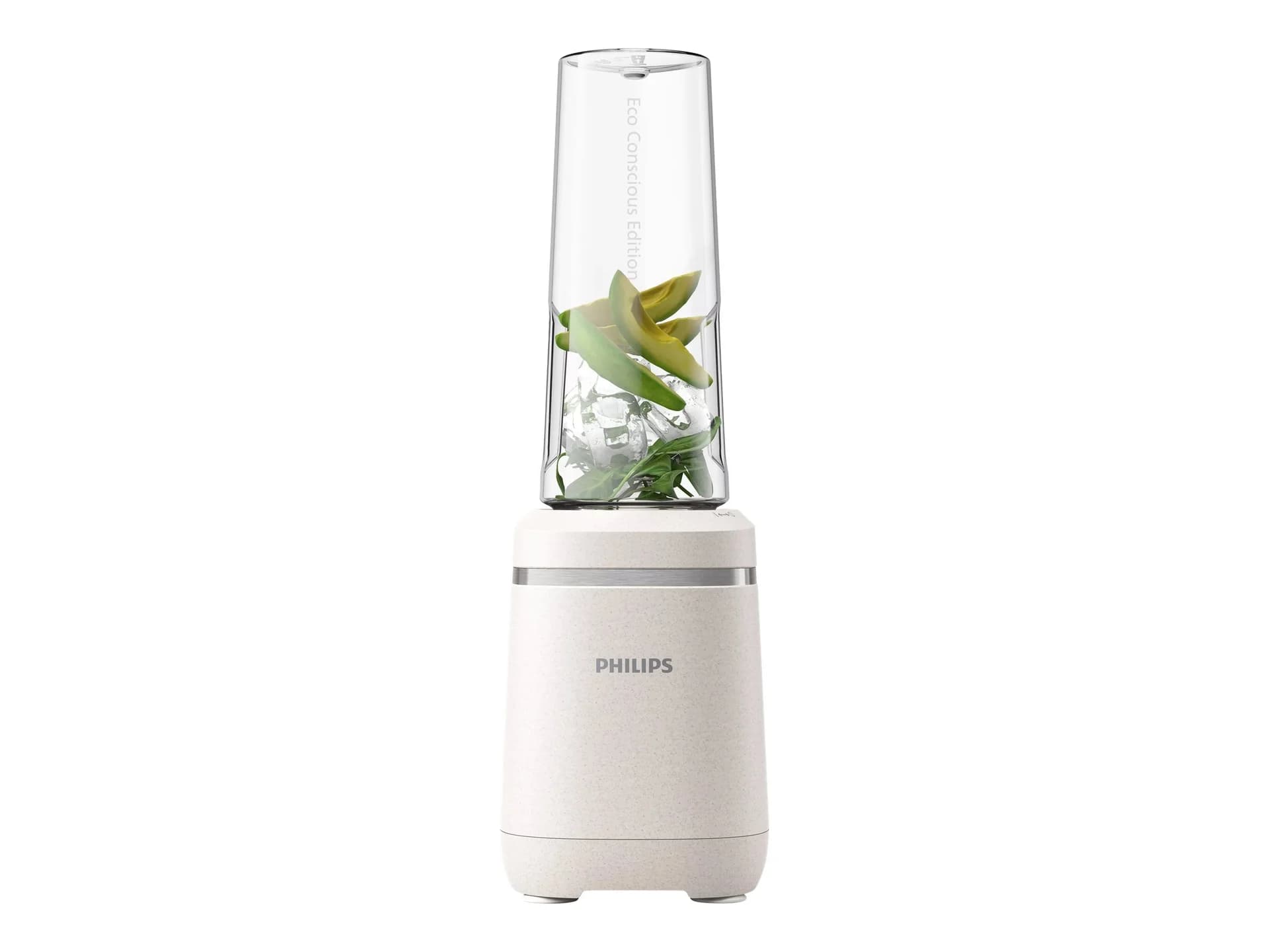 Philips Eco Conscious Edition Blender HR2500/00 Tabletop 350 W Jar material Glass Jar capacity 0.6 L White Matt - Image 4