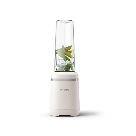 Philips Eco Conscious Edition Blender HR2500/00 Tabletop 350 W Jar material Glass Jar capacity 0.6 L White Matt - Image 5