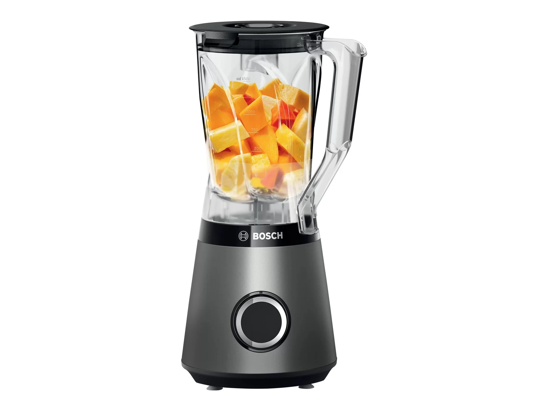 Bosch   Blender   MMB6141S VitaPower Series 4   Tabletop   1200 W   Jar material Tritan   Jar capacity 1.5 L   Silver - Image 2