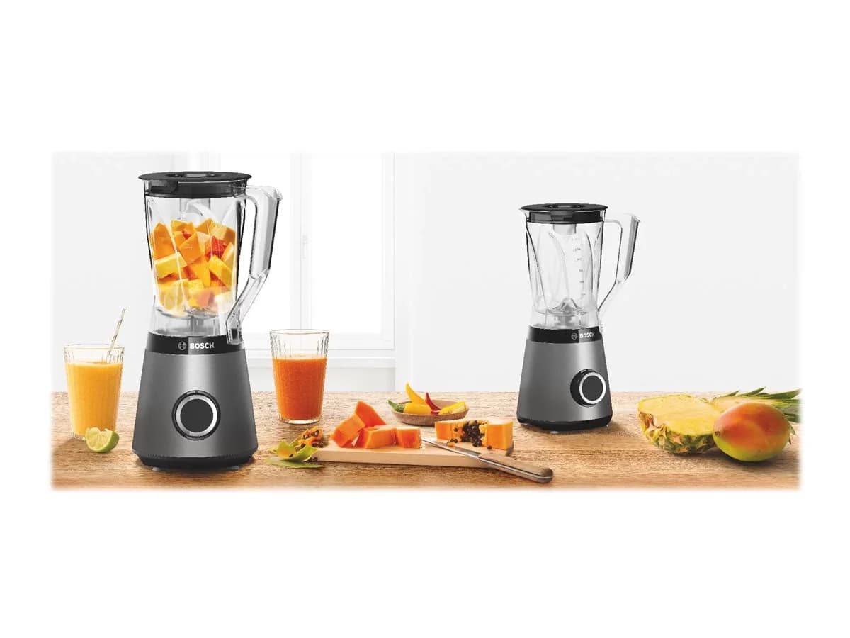 Bosch   Blender   MMB6141S VitaPower Series 4   Tabletop   1200 W   Jar material Tritan   Jar capacity 1.5 L   Silver - Image 8