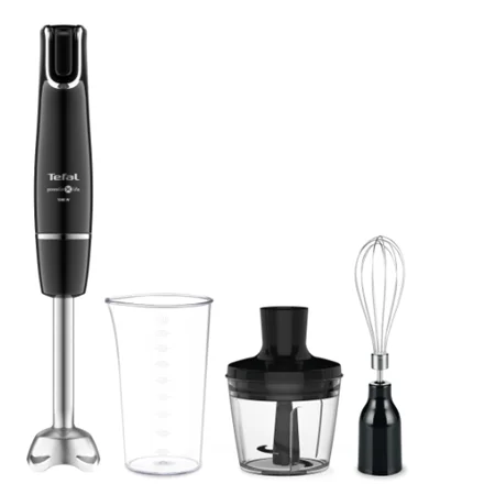 TEFAL Blender HB943838 InfintyForce Hand Blender 1000 W Number of speeds 1 Chopper Black - Image 1