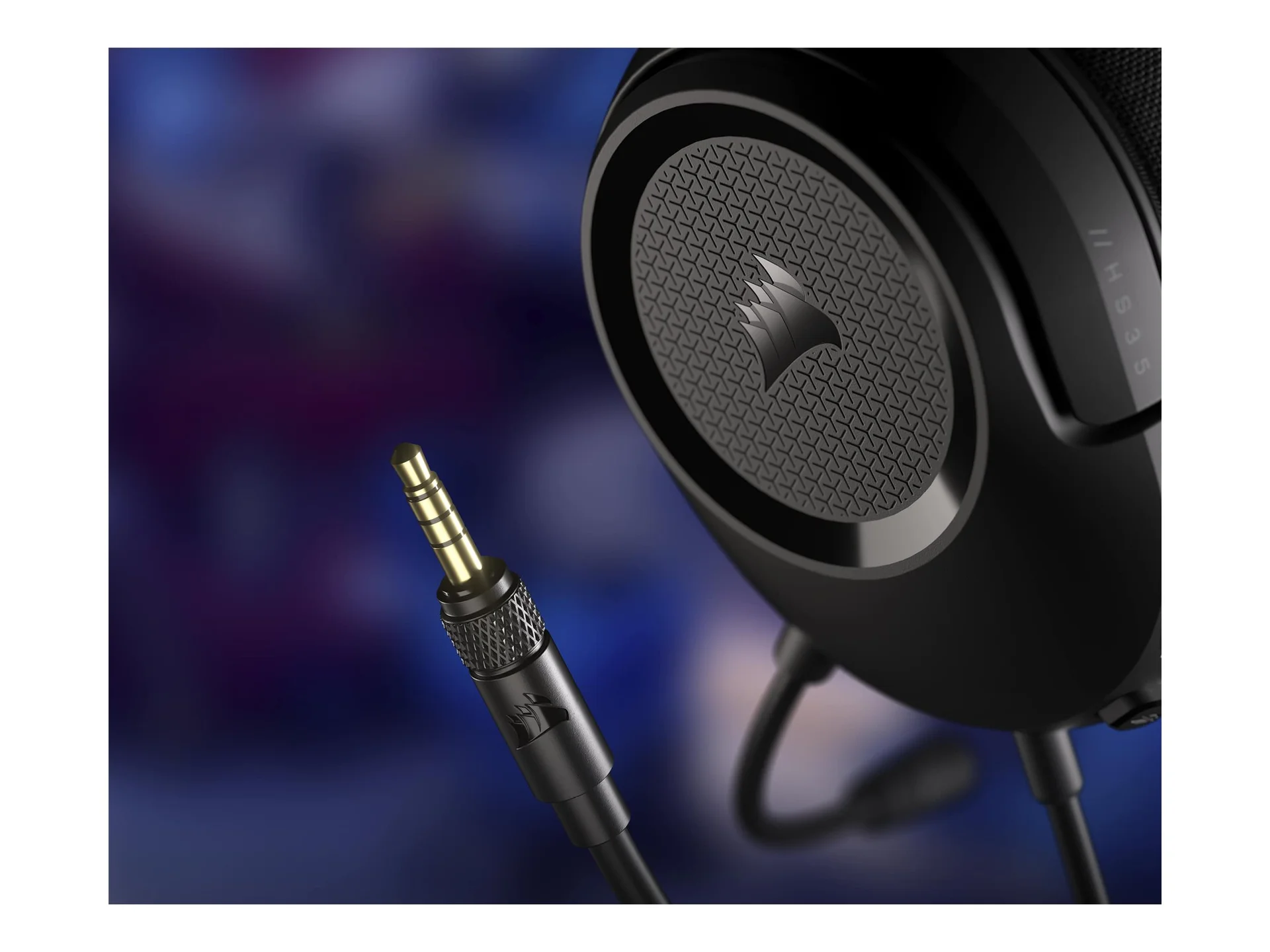 Corsair Gaming Headset HS35 v2 Wired Over-Ear Microphone Carbon - Image 5
