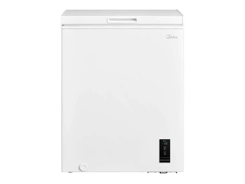 Midea Freezer   MDRC207FEE01   Energy efficiency class E   Chest   Free standing   Height 85 cm   Total net capacity 142 L   White - Image 1
