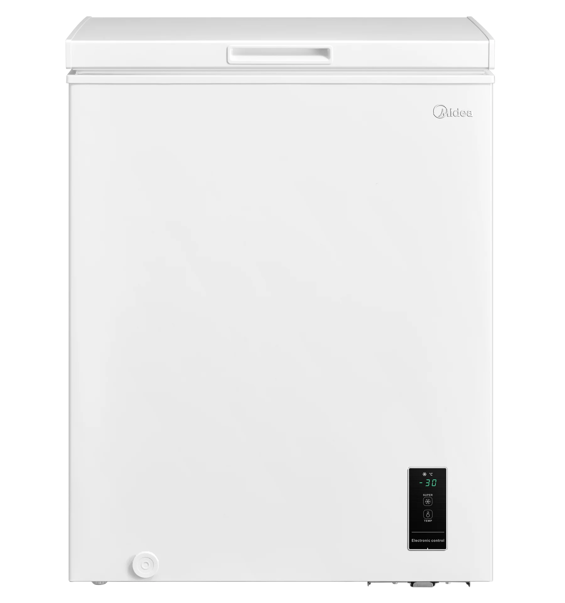 Midea Freezer   MDRC207FEE01   Energy efficiency class E   Chest   Free standing   Height 85 cm   Total net capacity 142 L   White - Image 2