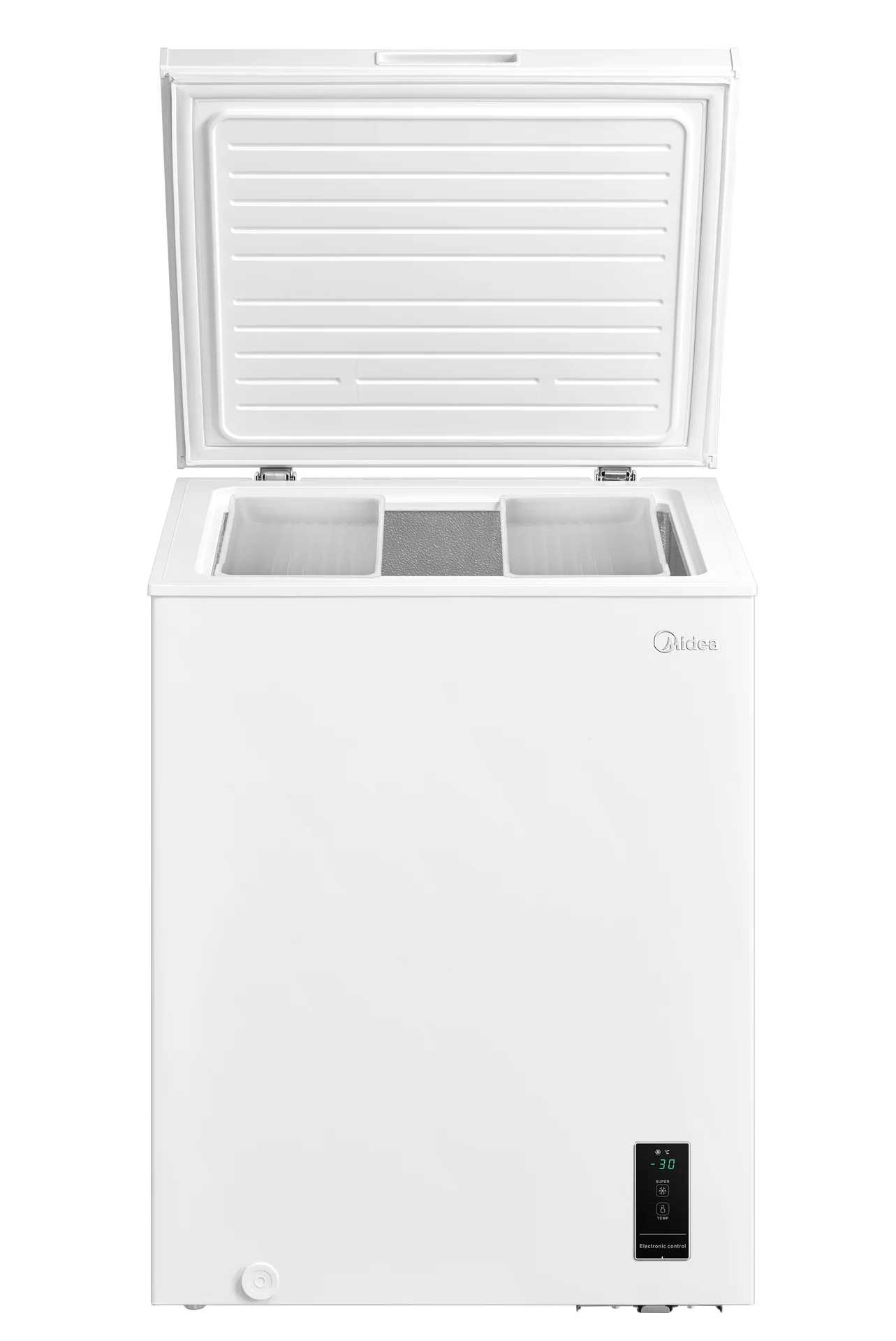 Midea Freezer   MDRC207FEE01   Energy efficiency class E   Chest   Free standing   Height 85 cm   Total net capacity 142 L   White - Image 3