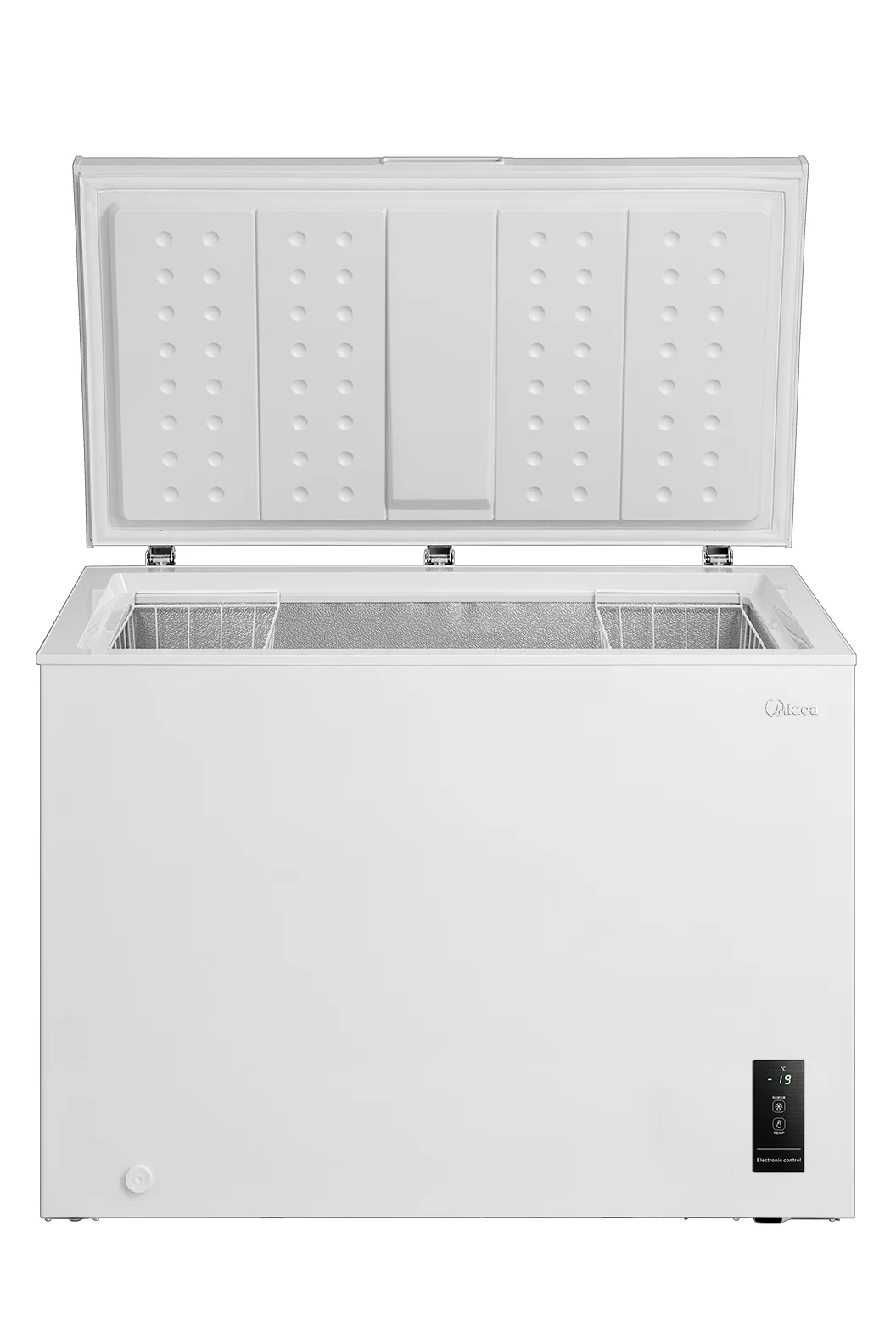 Midea Freezer   MDRC405FEE01   Energy efficiency class E   Chest   Free standing   Height 85 cm   Total net capacity 290 L   White - Image 3