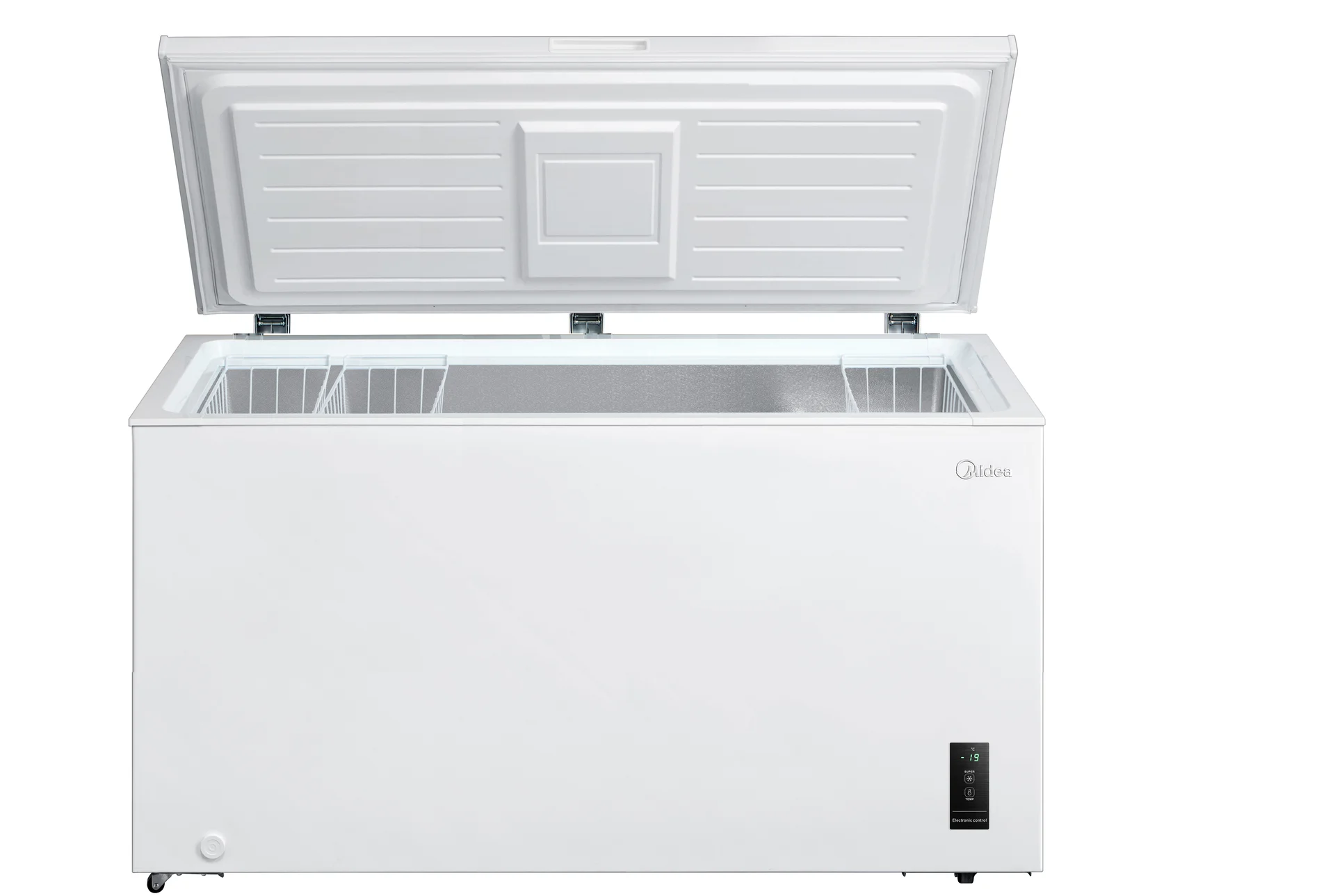 Midea Freezer   MDRC564FEE01   Energy efficiency class E   Chest   Free standing   Height 82.5 cm   Total net capacity 418 L   White - Image 3