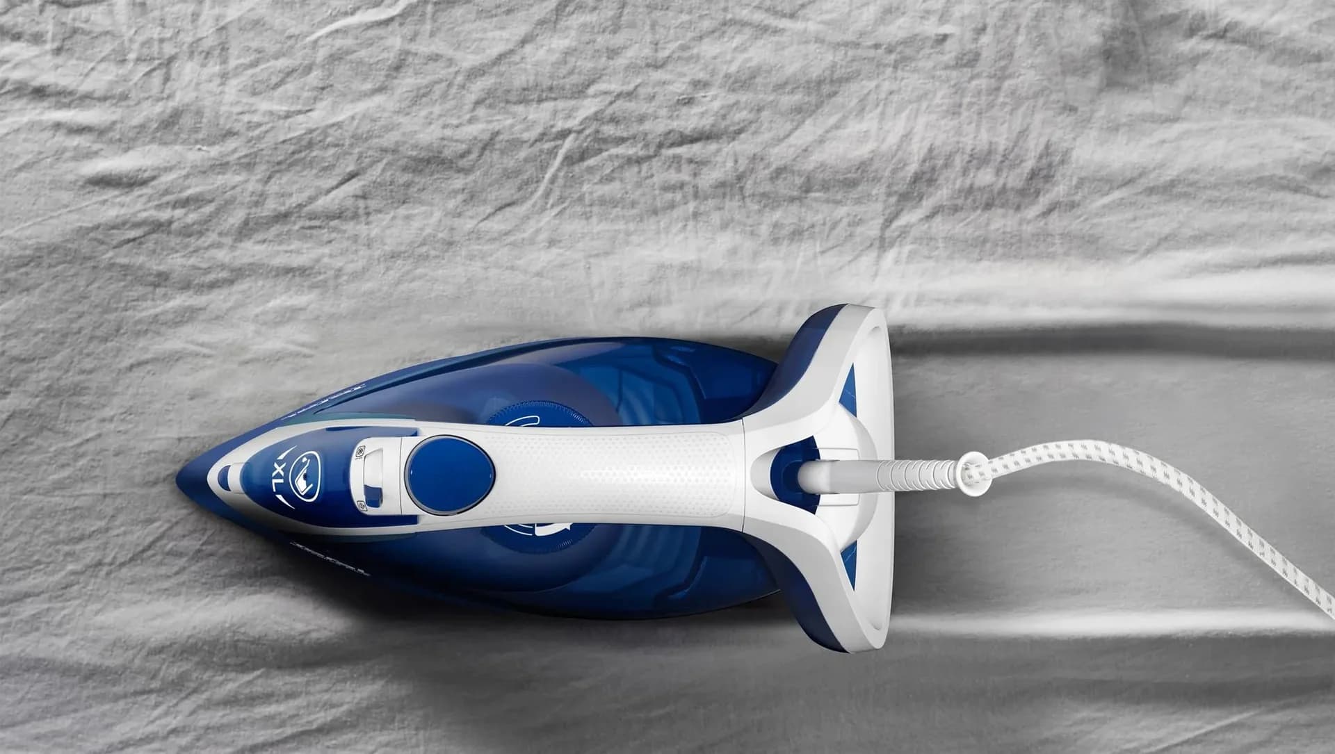 TEFAL FV5735E0 Easygliss Plus Steam Iron 2500 W Water tank capacity 270 ml Continuous steam 45 g/min Steam boost performance 220 g/min Blue/White - Image 11