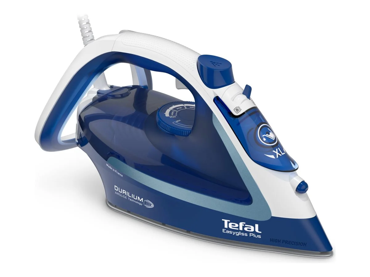 TEFAL FV5735E0 Easygliss Plus Steam Iron 2500 W Water tank capacity 270 ml Continuous steam 45 g/min Steam boost performance 220 g/min Blue/White - Image 2