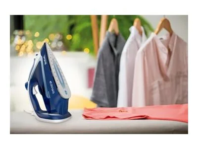 TEFAL FV5735E0 Easygliss Plus Steam Iron 2500 W Water tank capacity 270 ml Continuous steam 45 g/min Steam boost performance 220 g/min Blue/White - Image 7