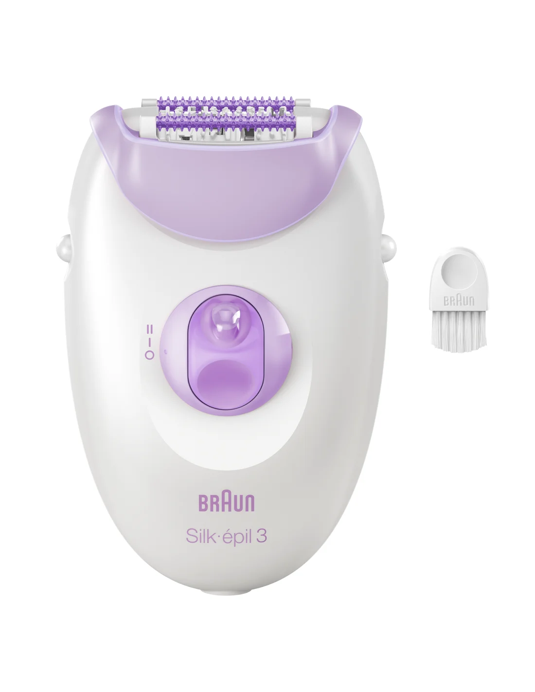 Braun Epilator   SE3-000 Silk épil 3   Number of power levels 2   White/Purple - Image 1