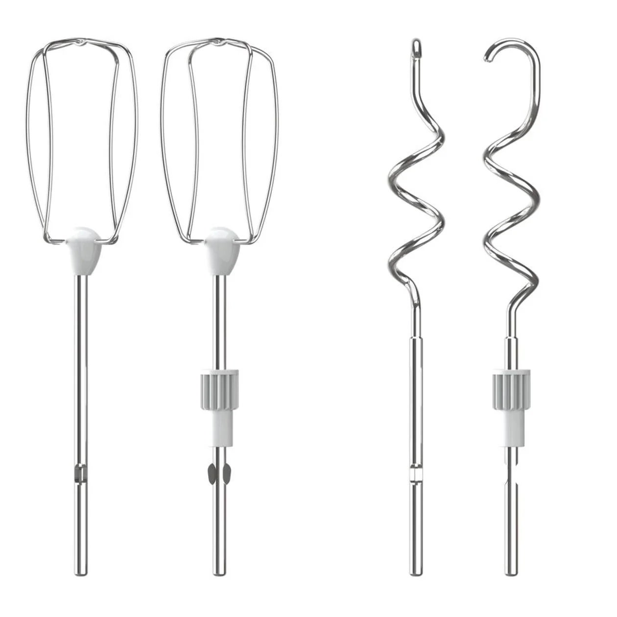 TEFAL HT464138 Prep'Mix+ Hand Mixer 500 W Number of speeds 5 Turbo mode White/Grey - Image 5