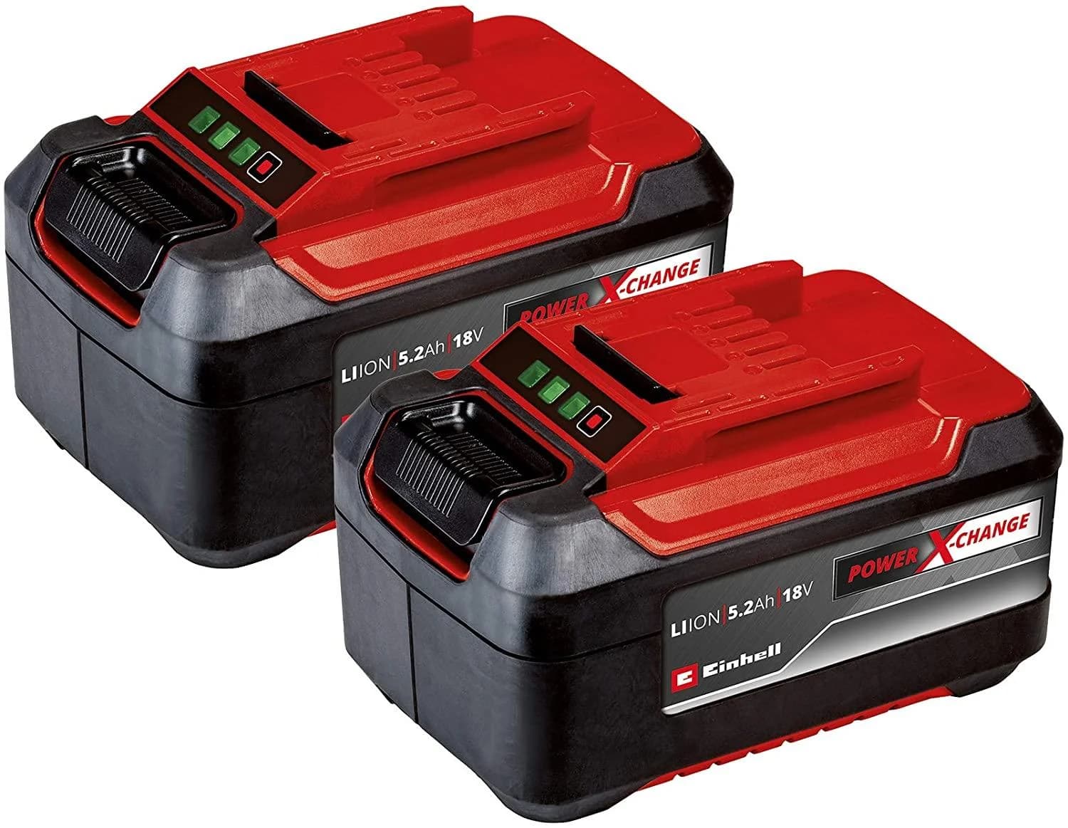 einhell   Battery Set, 2x5.2Ah   4511526 - Image 1