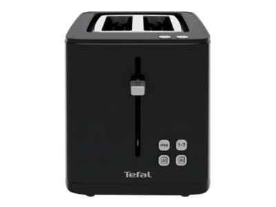 TEFAL Toaster   TT6408   Power 850 W   Number of slots 2   Housing material Plastic   Black - Image 2