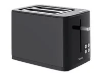 TEFAL Toaster   TT6408   Power 850 W   Number of slots 2   Housing material Plastic   Black - Image 4