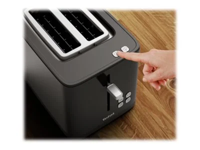 TEFAL Toaster   TT6408   Power 850 W   Number of slots 2   Housing material Plastic   Black - Image 9