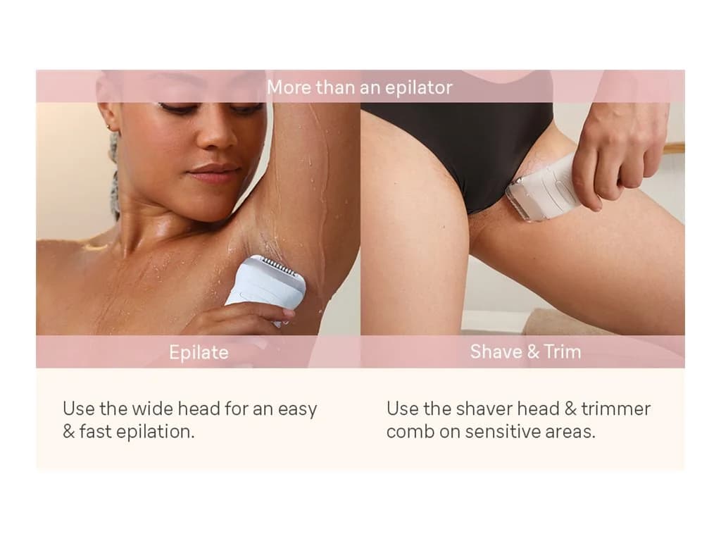 Braun Epilator   SE7-041 Silk épil 7   Number of power levels 2   Wet & Dry   White/Silver - Image 13