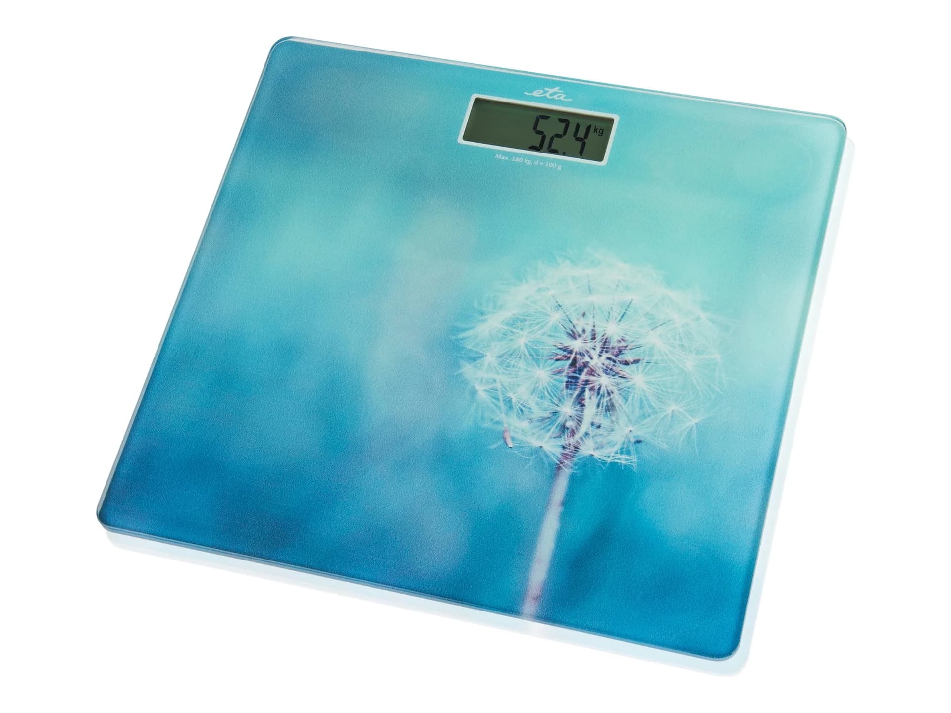 ETA Personal Scales ETA178090040 Breeze Maximum weight (capacity) 180 kg Accuracy 100 g Blue - Image 2