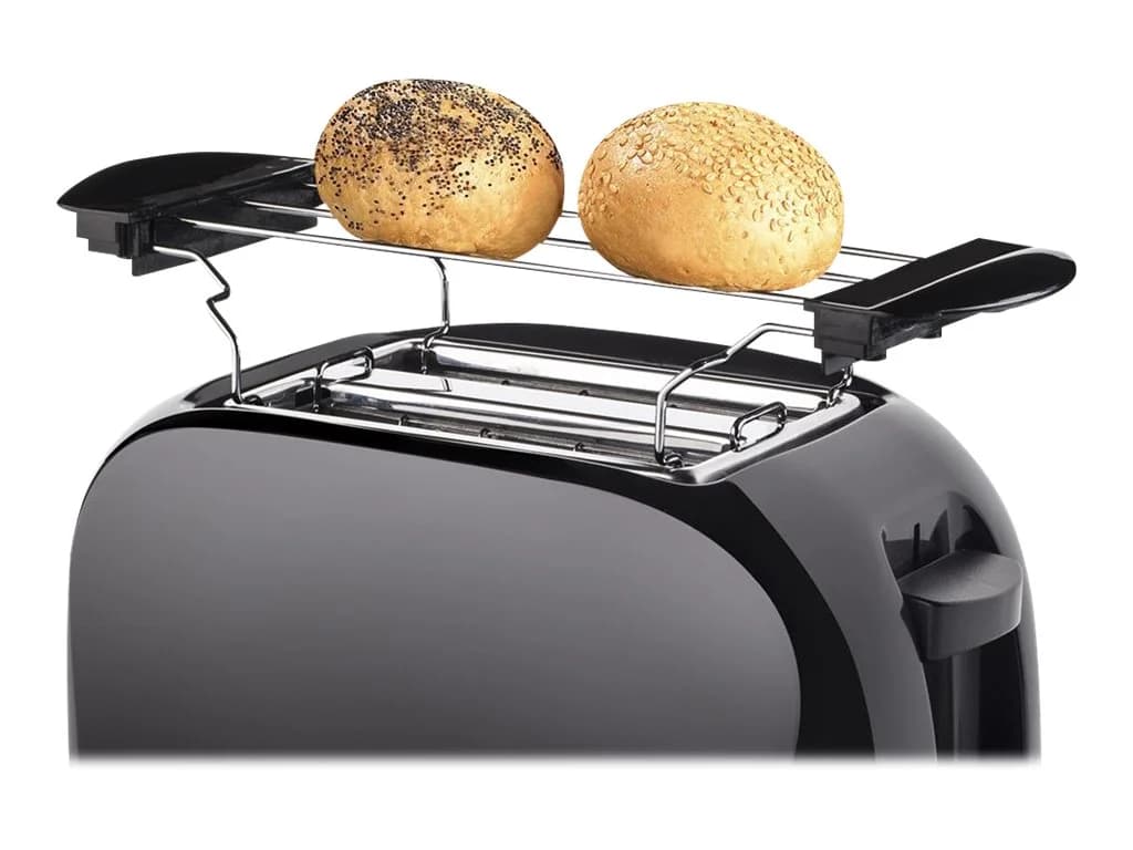 Tristar Toaster BR-1025 Number of slots 2 Housing material Plastic Black - Image 4
