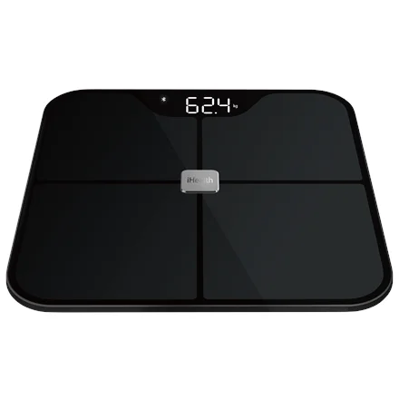 iHealth   Wireless Body Composition Scale   Nexus Pro   Maximum weight (capacity) 181 kg   Body Mass Index (BMI) measuring   Black - Image 2