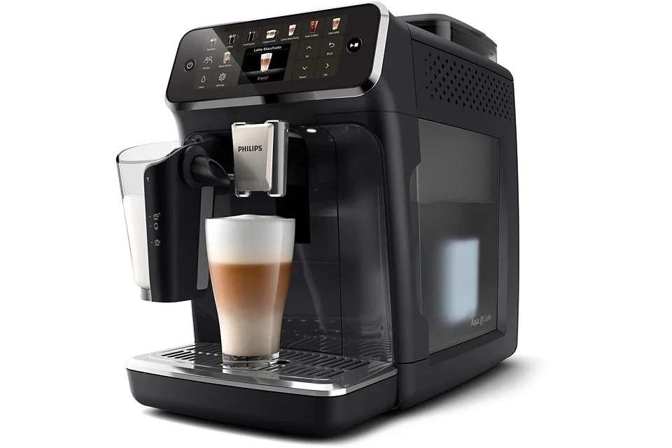 Philips Coffee maker EP5541/50 Pump pressure 15 bar Built-in milk frother Fully Automatic 1500 W Black - Image 1