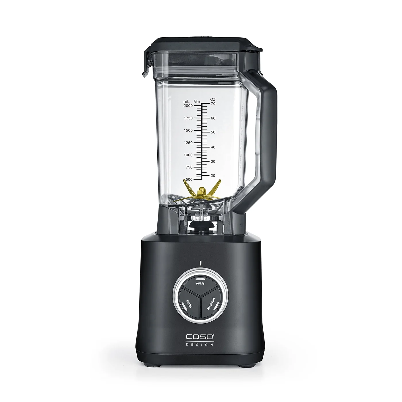 Caso Power Blender   B 2000   Tabletop   2000 W   Jar material Tritan   Jar capacity 2 L   Ice crushing   Black - Image 1